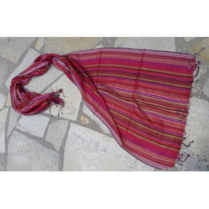 Foulard rayé désert du Jaipur Surat