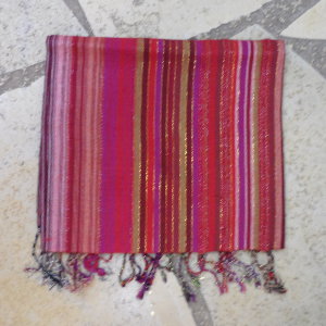 Foulard rayé désert du Jaipur Surat