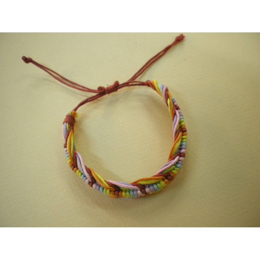 Bracelet tressé soleillou