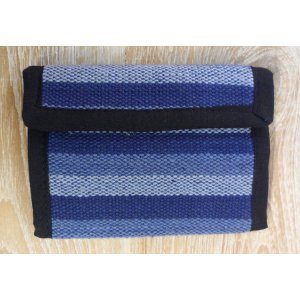 Portefeuille weaving bleu
