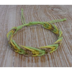 Bracelet sisalia jaune