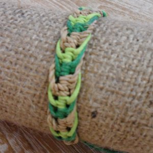 Bracelet sisalia vert