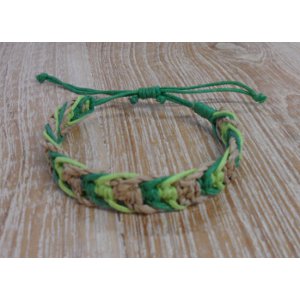 Bracelet sisalia vert