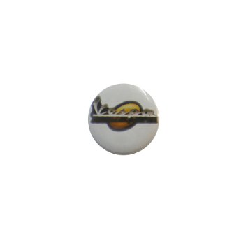 Badge petit Vespa fond blanc