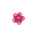 Broche Rapti rose