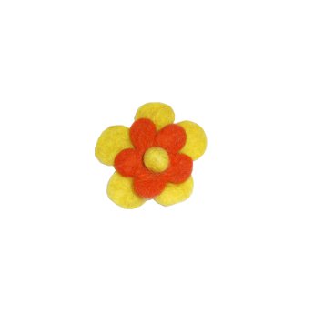 Broche Rapti jaune