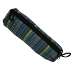 Trousse Lumbini rayée vert