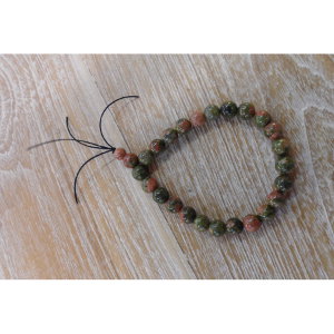 Bracelet mala unakite