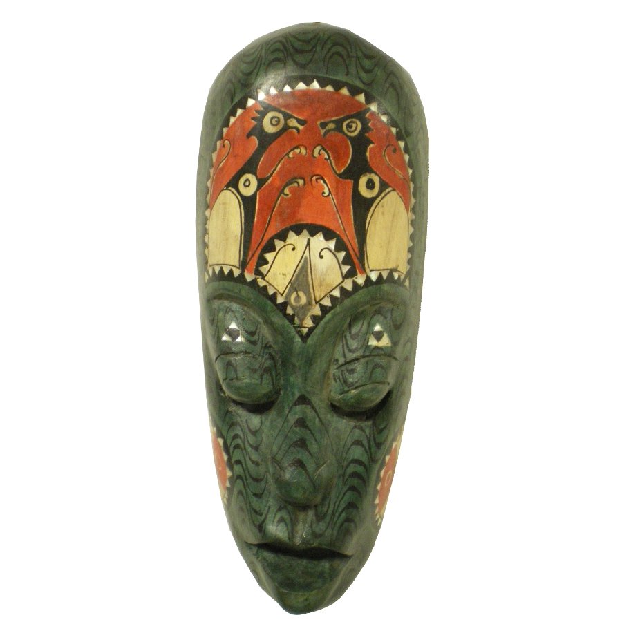 Masque Lombok vert