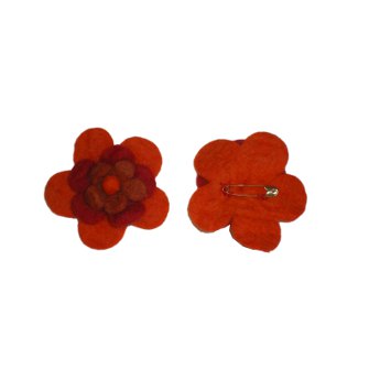 Broche Karnali orange