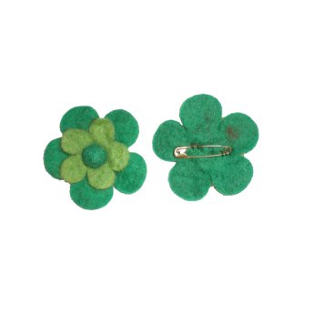 Broche Rapti vert