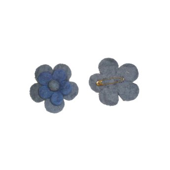 Broche Rapti gris