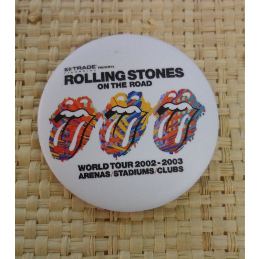 Badge Rolling stones on the road