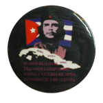 Badge Che Guevara flag