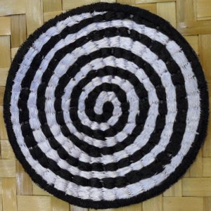 Patch spirale blanche