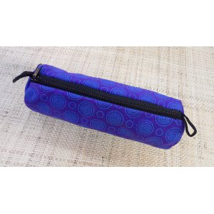 Trousse bubble circle violet