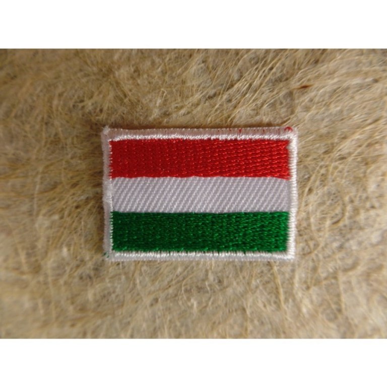 Mini écusson drapeau Hongrie