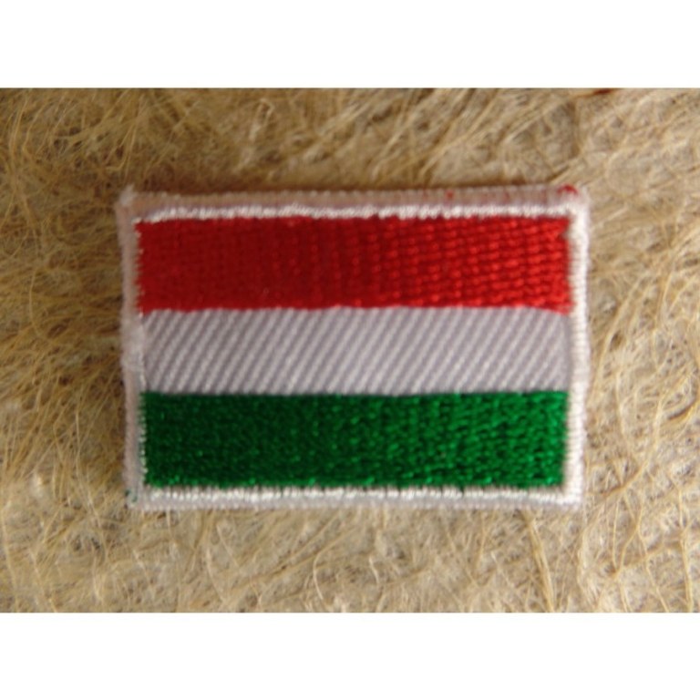 Mini écusson drapeau Hongrie