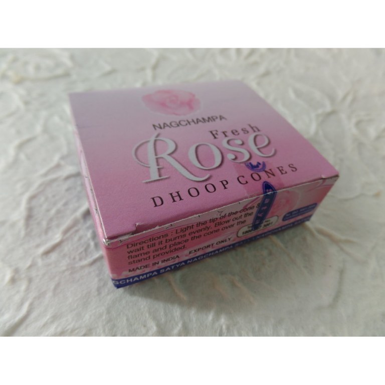 Cônes d'encens nag champa rose