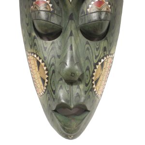 Masque vert Lombok gecko