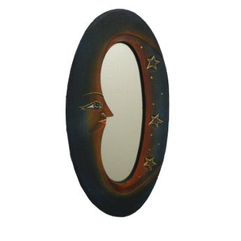 Miroir Lune ovale