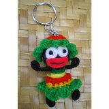 Porte clés rasta girly