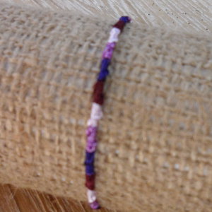 Bracelet torsade color 8