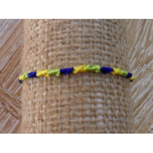 Bracelet torsade color 13