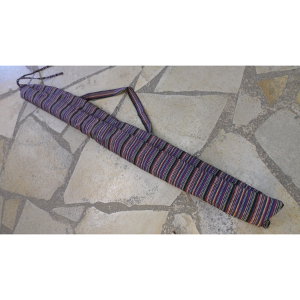 Housse didgeridoo rayée Lumbini 1