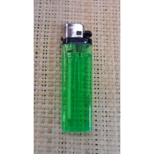 Briquet jetable vert