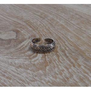 Bague d'orteil points et traits