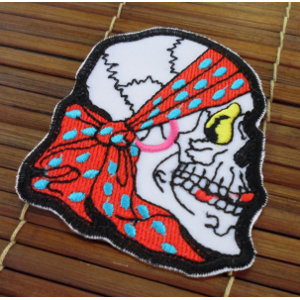 Patch tête de mort pirate