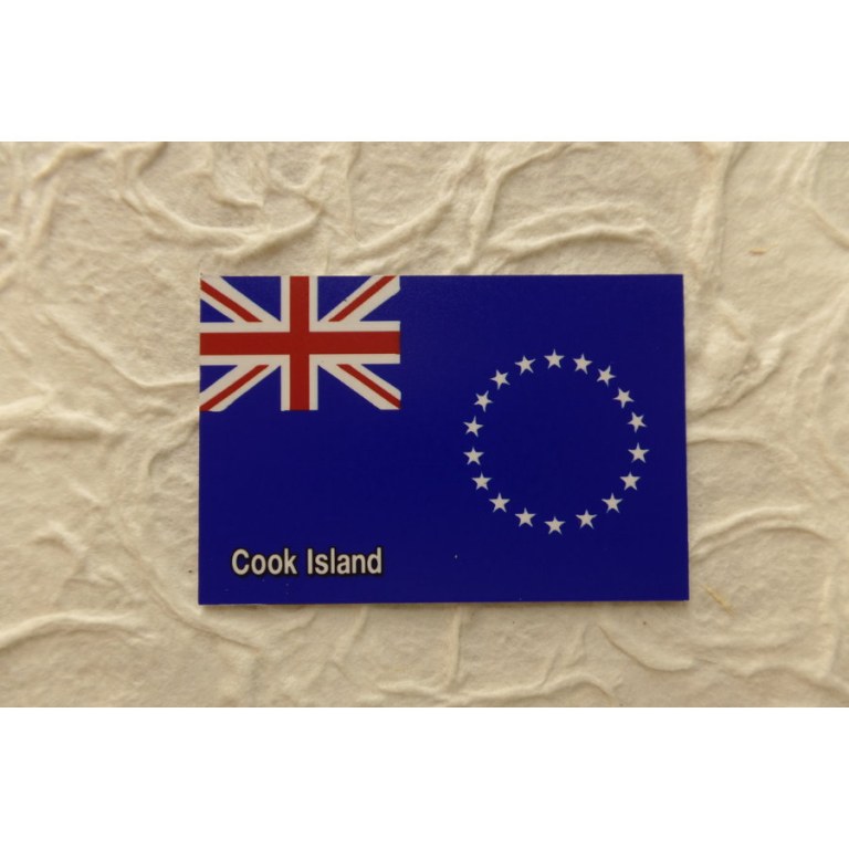Magnet drapeau Cook Island