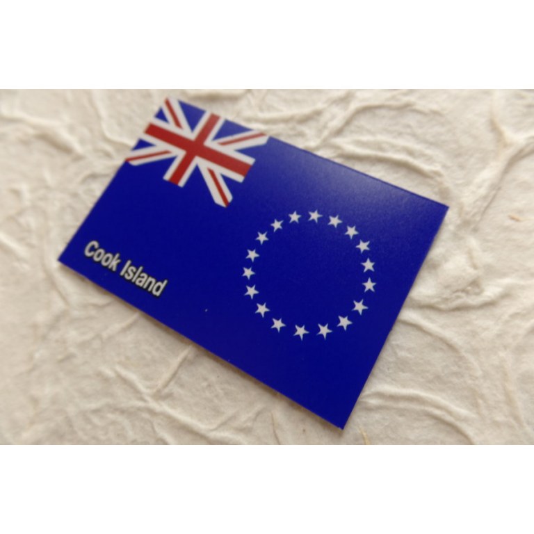 Magnet drapeau Cook Island