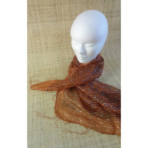 Foulard Hyderabad rouille