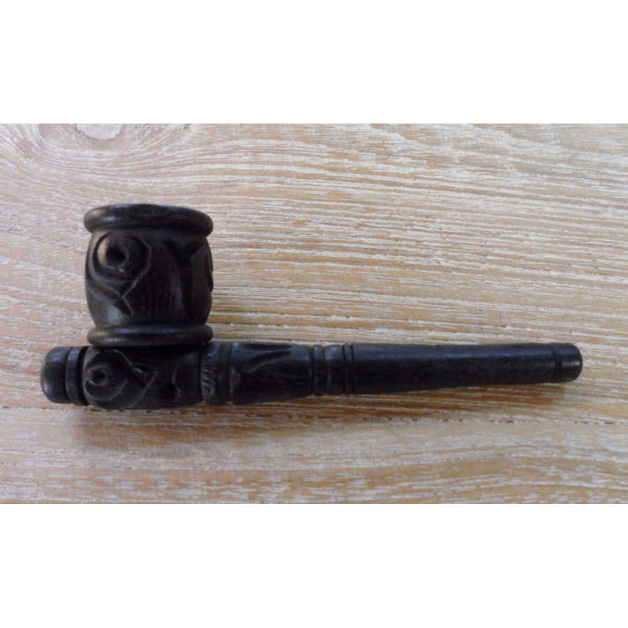 Pipe 2 gravée noire