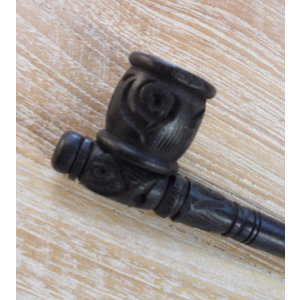 Pipe 2 gravée noire