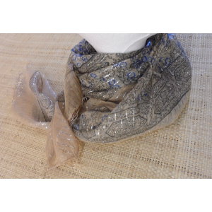 Foulard Hyderabad beige