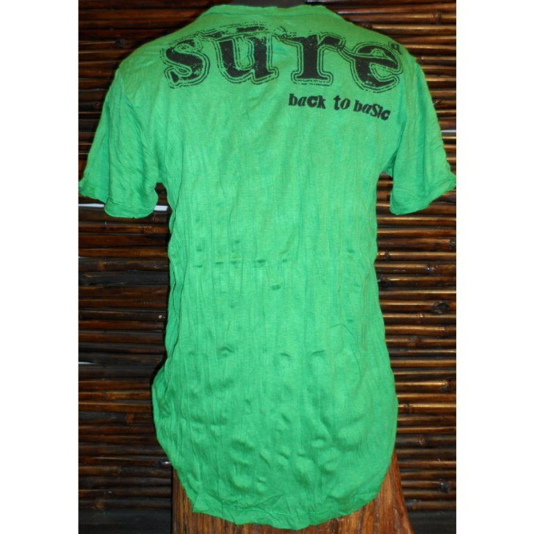 Tee shirt Bob Marley vert