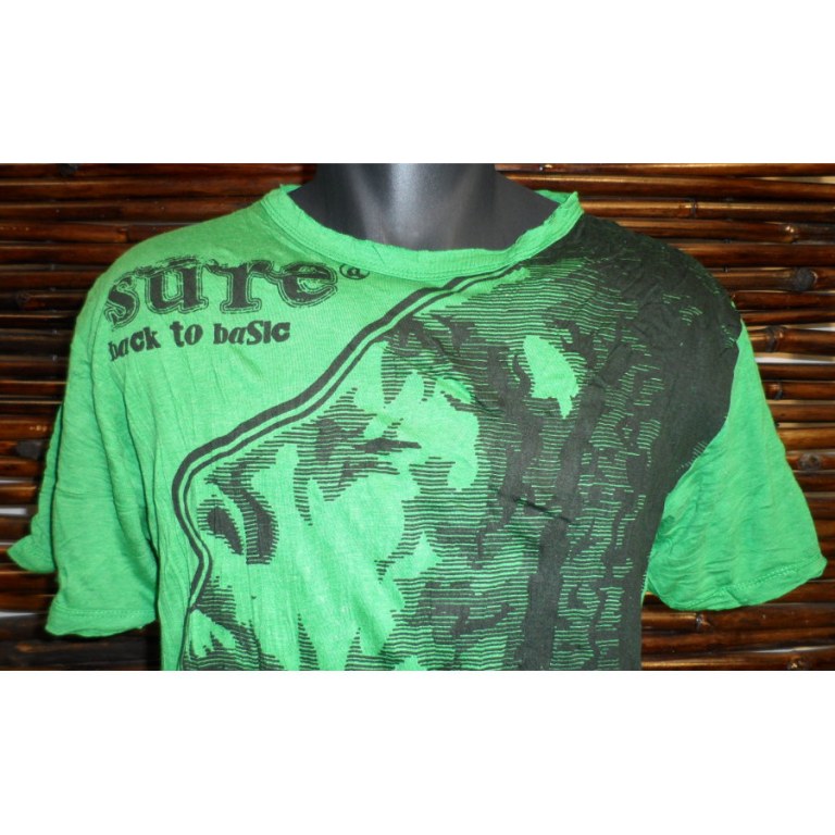 Tee shirt Bob Marley vert