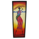 Tableau afro 32*92 Mamounette