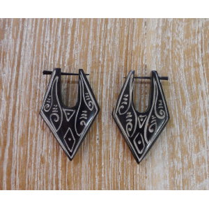 Boucles d'oreilles tribales