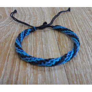 Bracelet Gathot bleu et noir