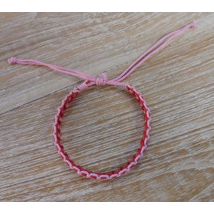 Bracelet macramé rose Nuri 