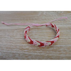 Bracelet macramé rose Agus