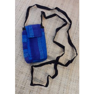 Pochette smartphone kérala bleu