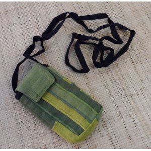 Pochette smartphone kérala verte