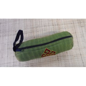 Trousse noeud infini vert