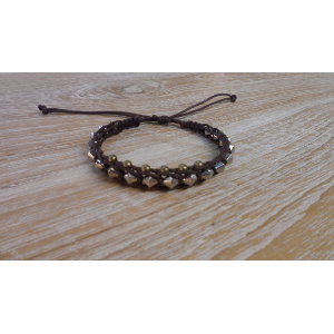 Bracelet Bangkok chocolat