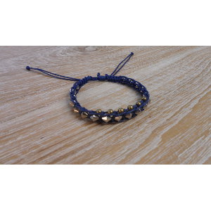 Bracelet Bangkok bleu marine